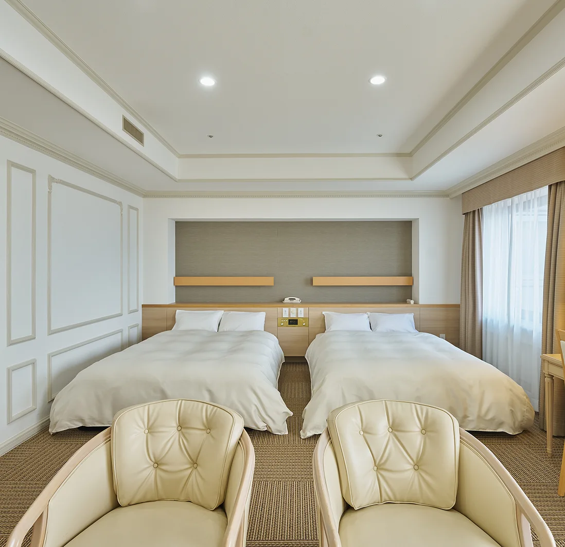 ホテル春日居 客室 洋ツイン